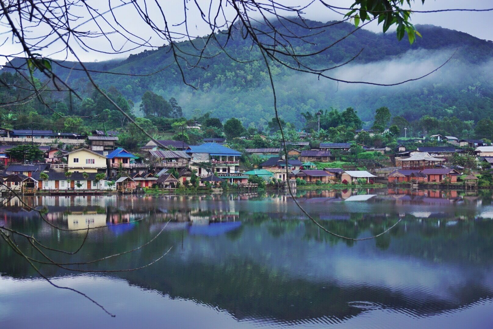  “Ban Rak Thai” - A Hidden small village in the far away mountain near Thailand - Myanmar border, Mae Hong Son, Thailand.