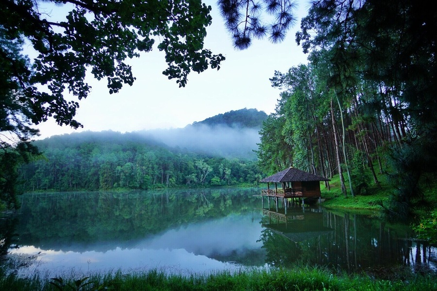 “Pang Ung”, Reservoir, Mae Hong Son, Thailand