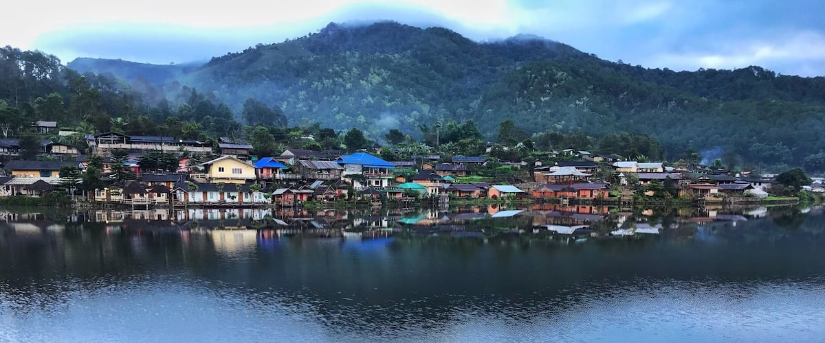 Morning coffee at Baan Rak Thai village, Mae Homg Son, Thailand #LifeAtExpedia