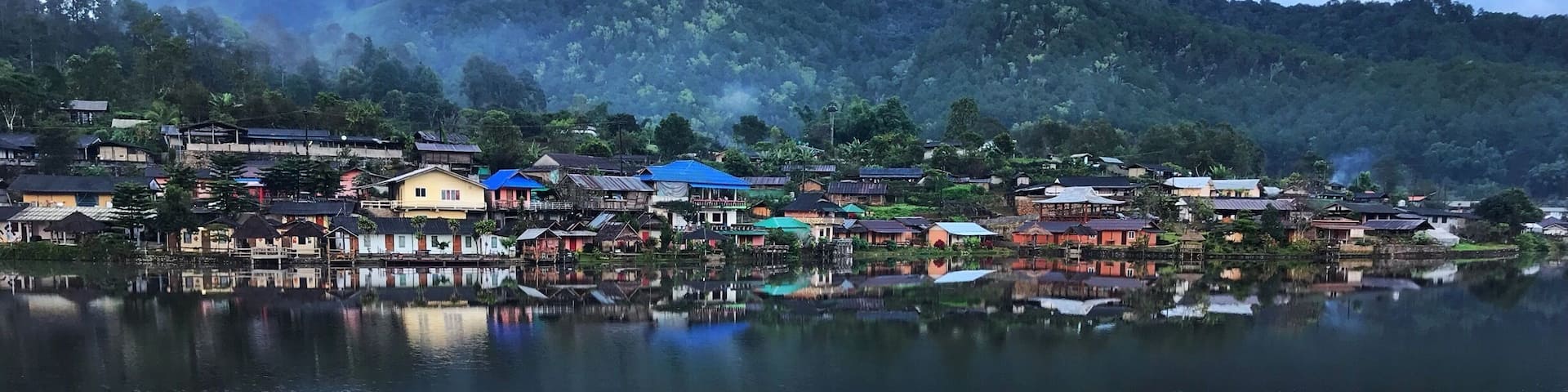 Morning coffee at Baan Rak Thai village, Mae Homg Son, Thailand #LifeAtExpedia