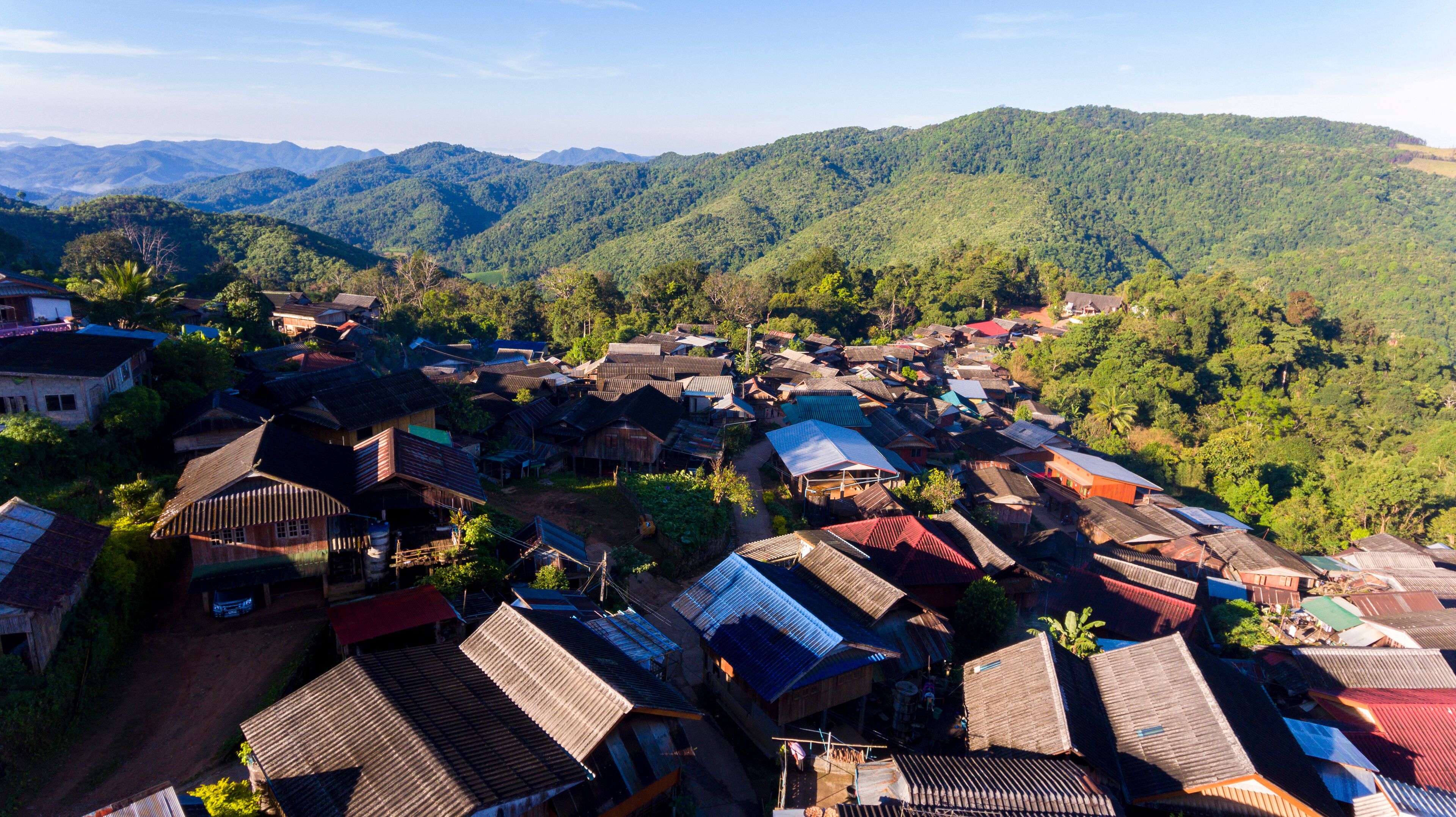 Hill Tribe House, Ban La-Ub, Huai Hom Subdistrict, Mae La Noi District, Mae Hong Son, Thailand