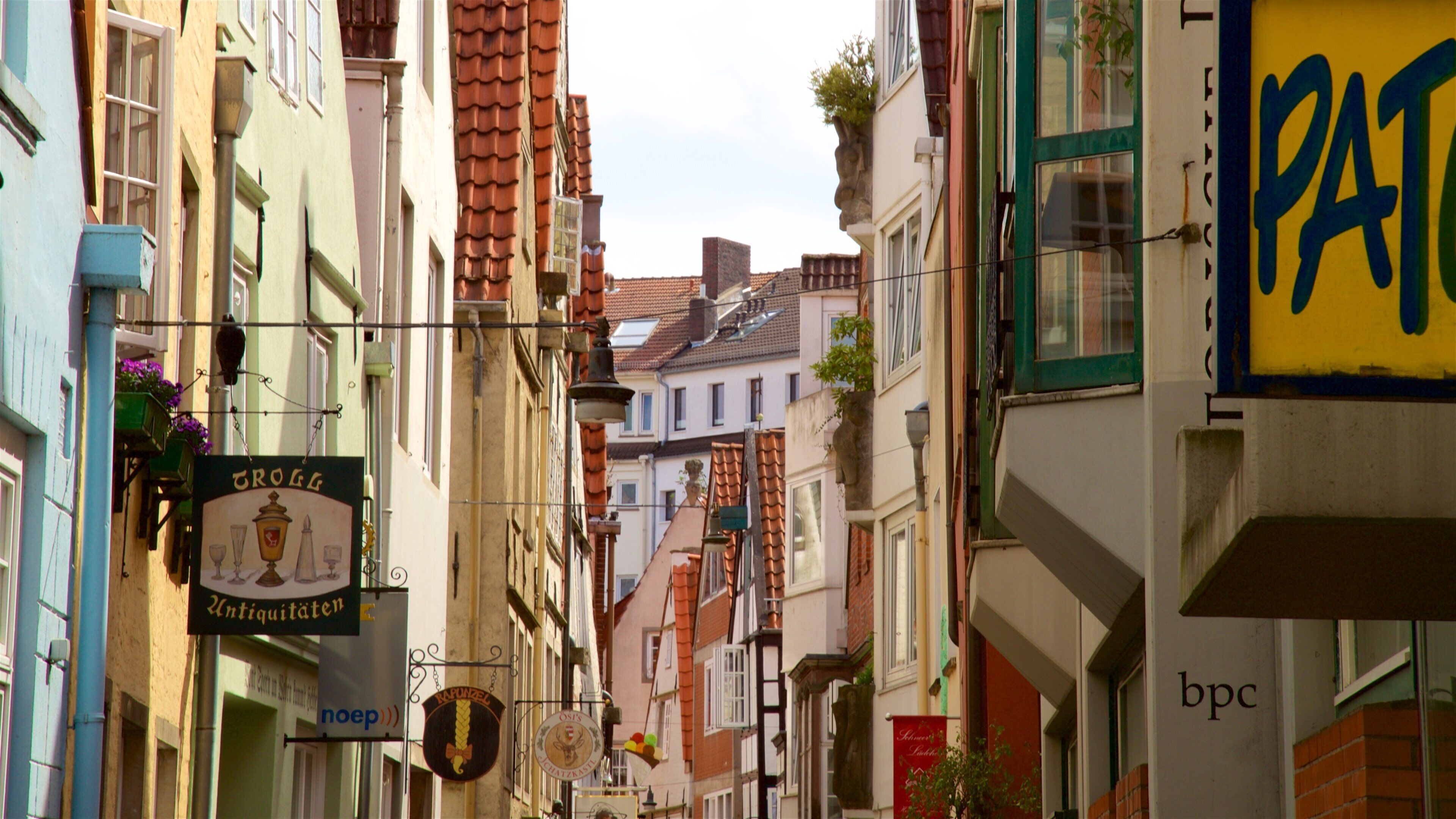 Bremen som visar historiska element