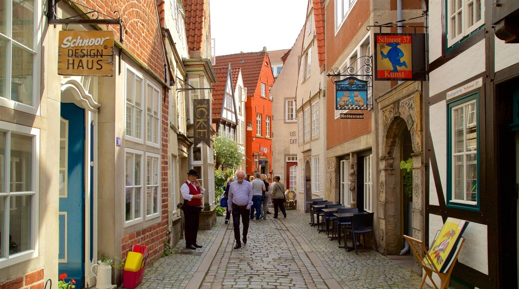 Bremen presenterar historiska element och skyltar