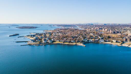 Aerial Views of Mamaroneck, New Rochelle, and Larchmont