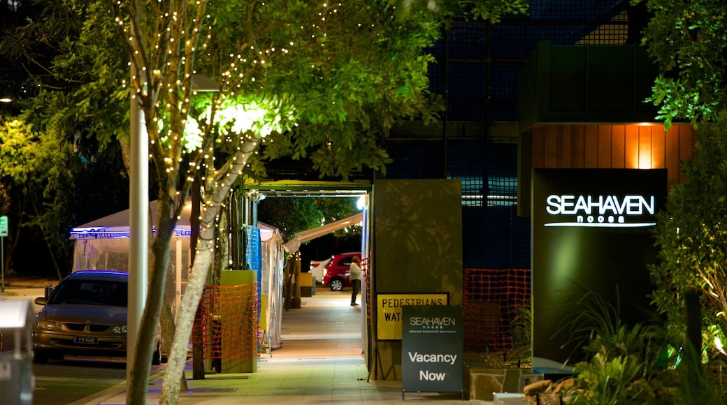 Hastings Street which includes night scenes, signage and street scenes