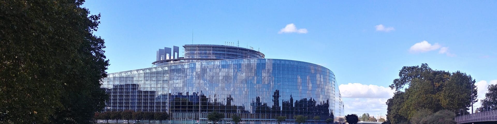 A photo taken from the river