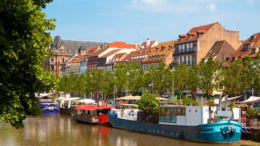 Strasbourg qui includes rivière ou ruisseau, ville et navigation