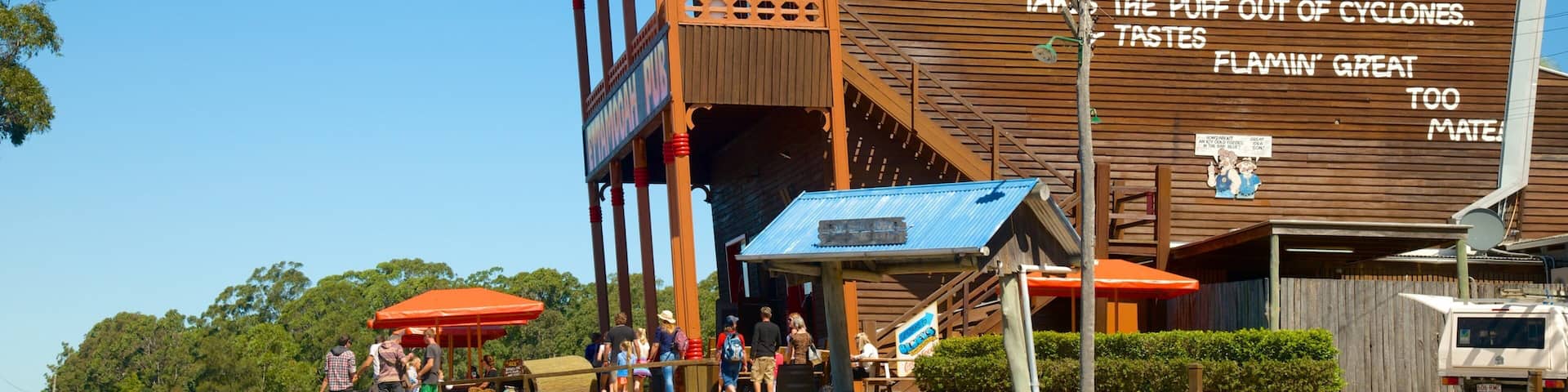 オージー ワールド フィーチャー 標識 と ストリート シーン