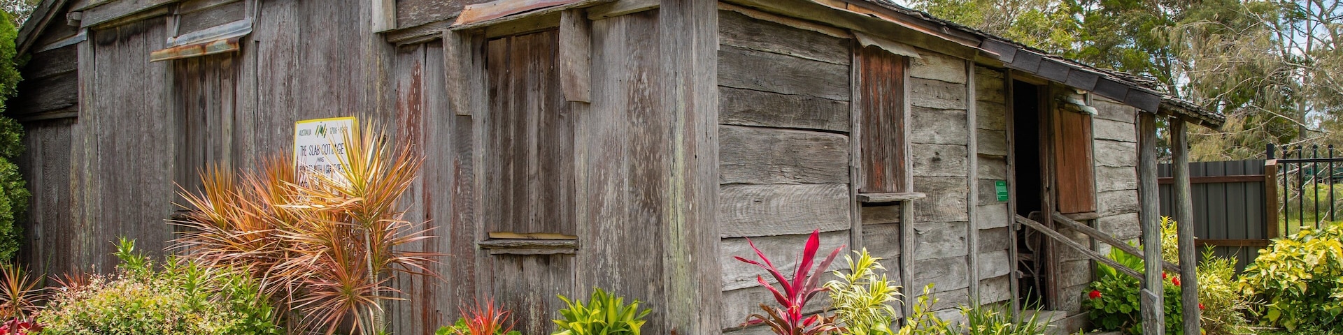 Hervey Bay Historical Village Museum showing heritage elements