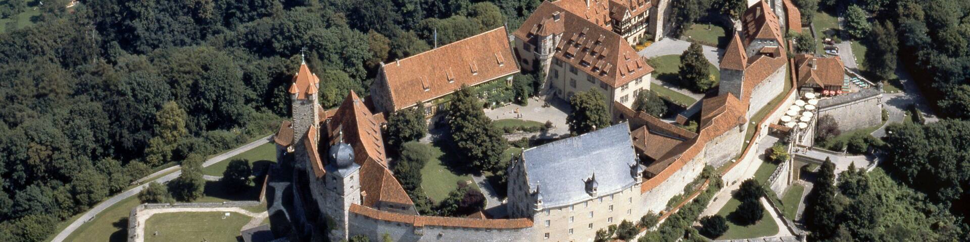 Coburg Fortress which includes a castle