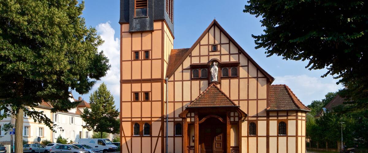 Robertsau showing heritage architecture