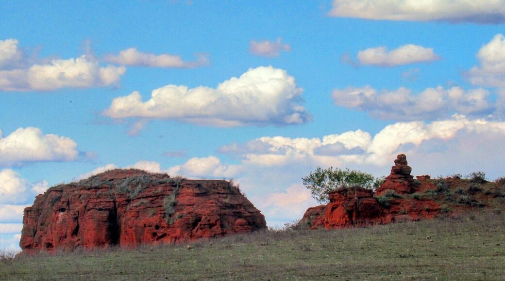 An old local hangout, Red Rocks provides a scenic backdrop for my hometown of Cheyenne, Oklahoma.