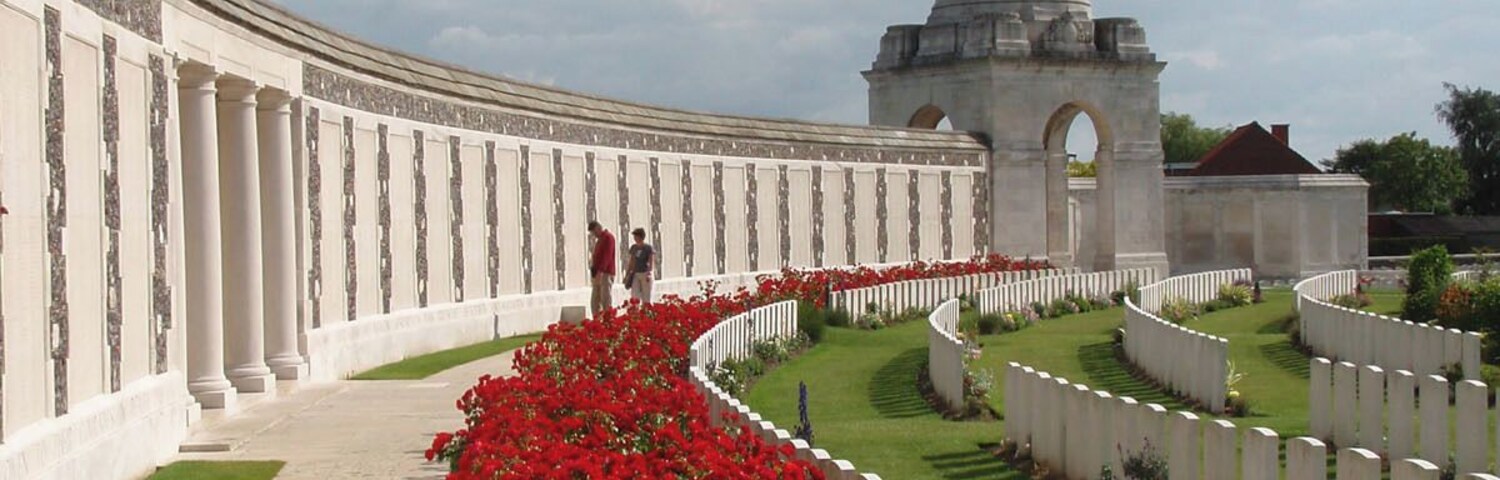 Tyn Cot Cemetery - Vibrant Colour