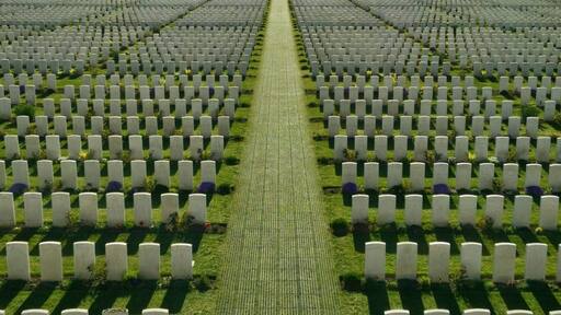 Tyne Cot cemetery, WW1
