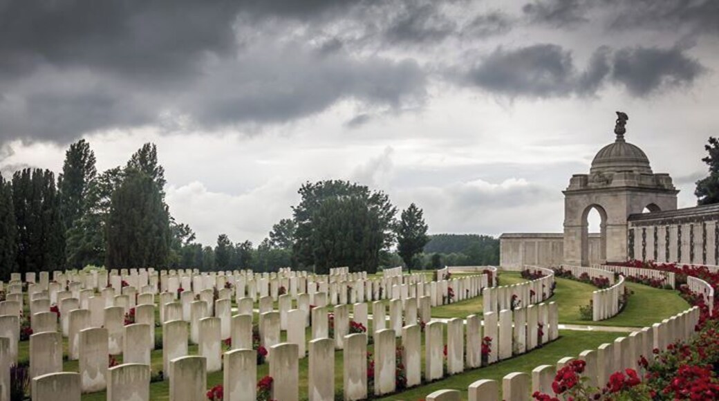 Tynecot cemetery - Large WW1 cemetery