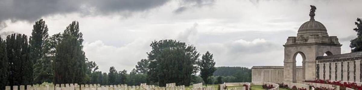 Tynecot cemetery - Large WW1 cemetery