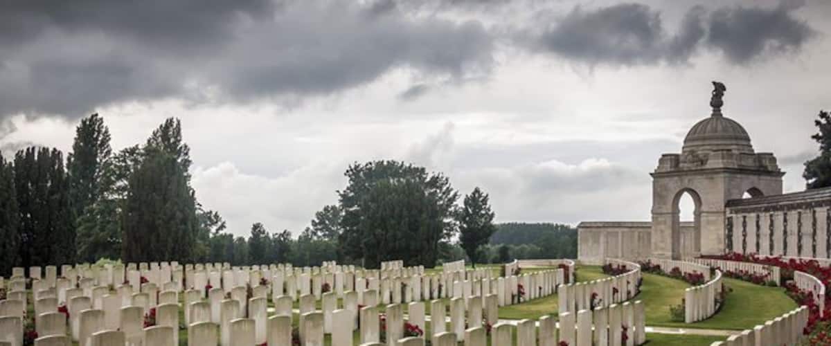 Tynecot cemetery - Large WW1 cemetery