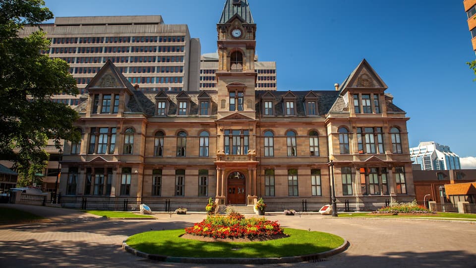 Halifax which includes an administrative buidling and heritage architecture
