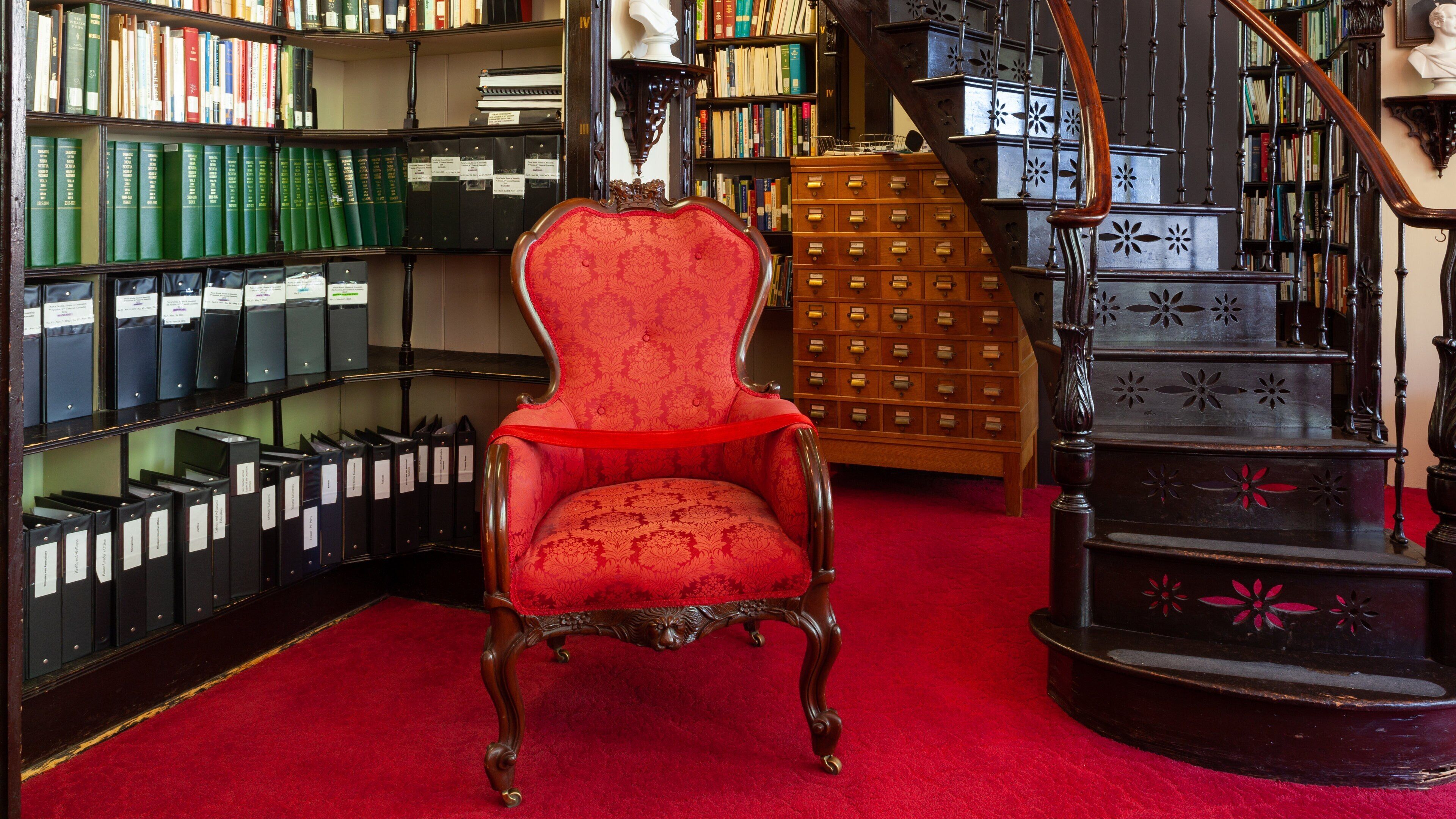 Province House featuring an administrative building and interior views