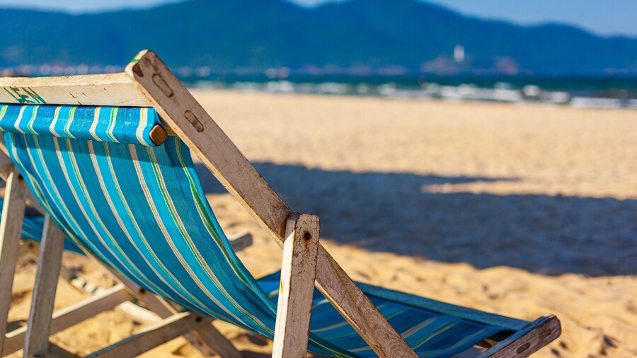 My Khe Beach which includes a sandy beach