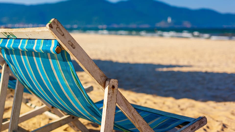 My Khe Beach which includes a sandy beach