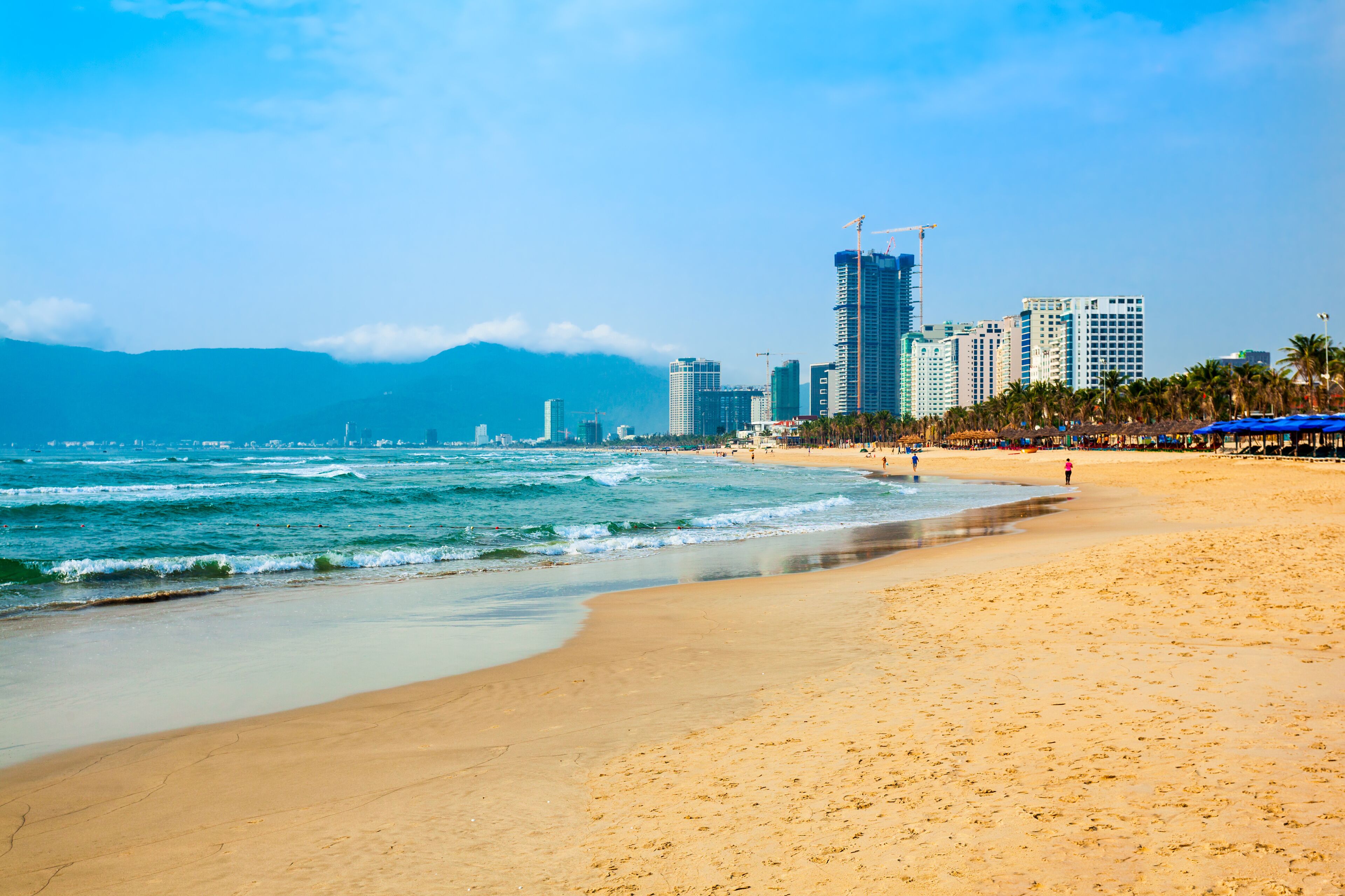 My Khe city beach, Danang
