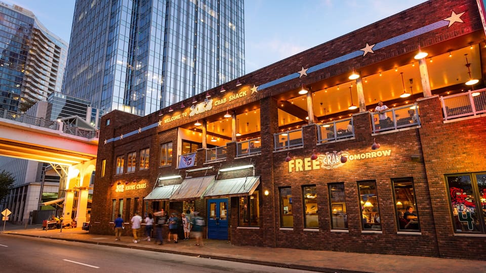 The District which includes street scenes, a city and night scenes