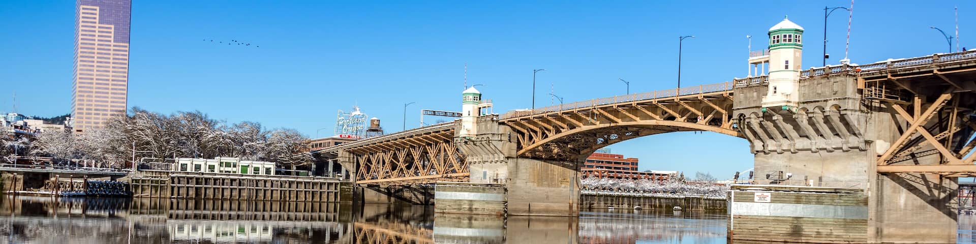 Burnside Bridge Reflection
