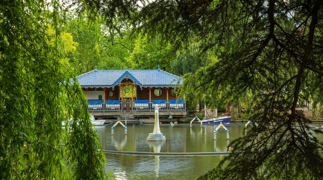 Jardin d\'Acclimatation featuring a pond