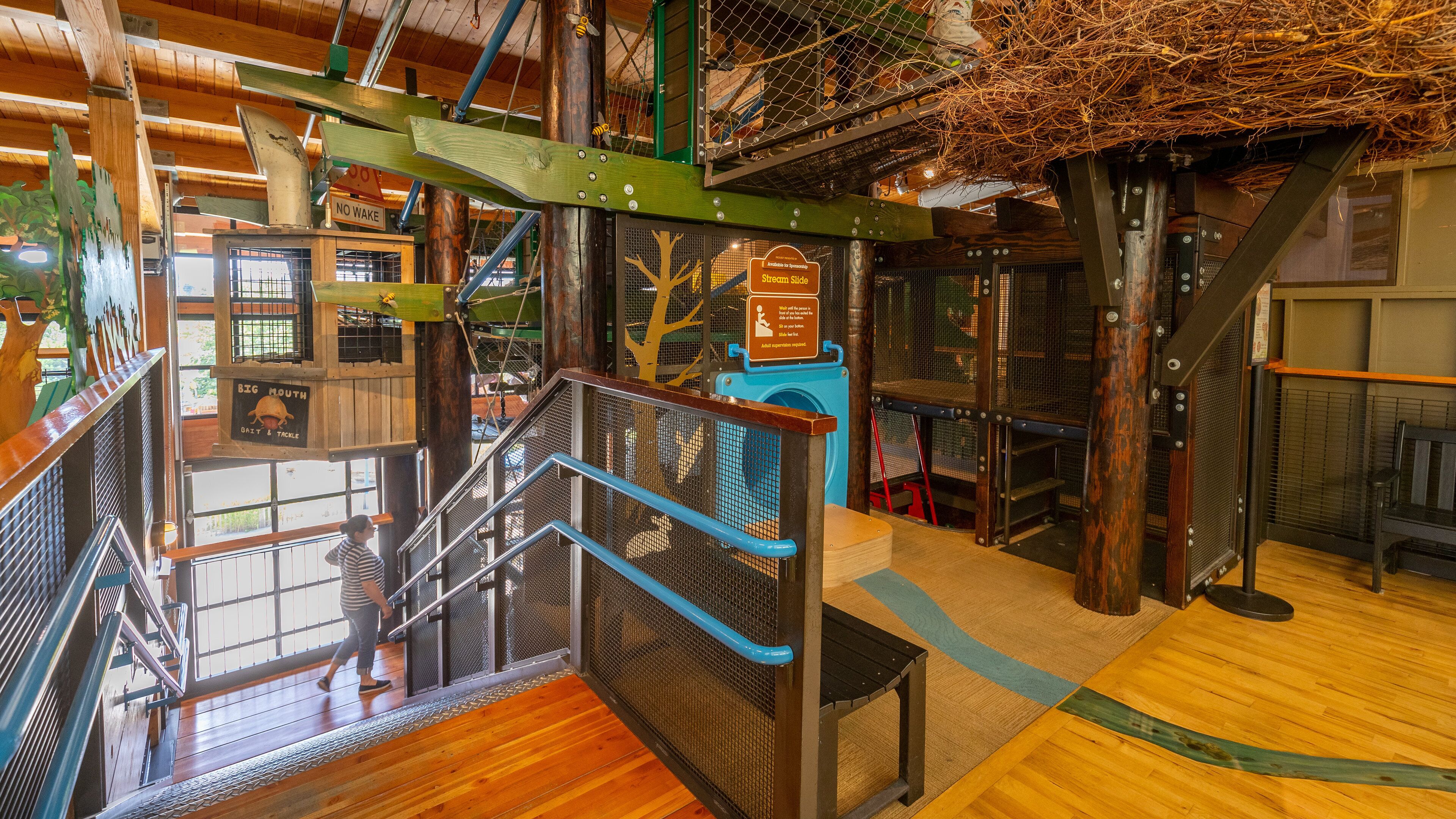 Hands On Children\'s Museum which includes interior views