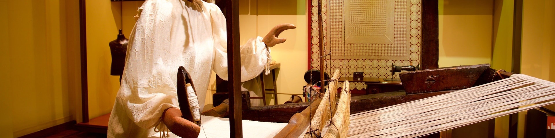 Museu de Artes e Ofícios caracterizando elementos de patrimônio e vistas internas