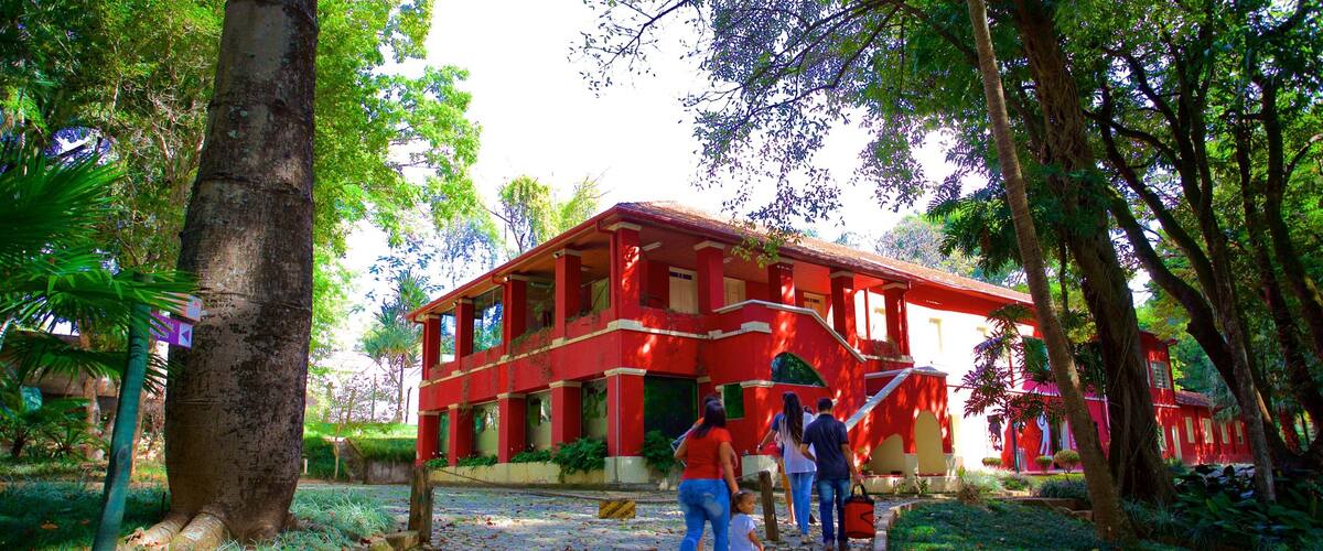 UFMG Museum of Natural History featuring a garden as well as a family