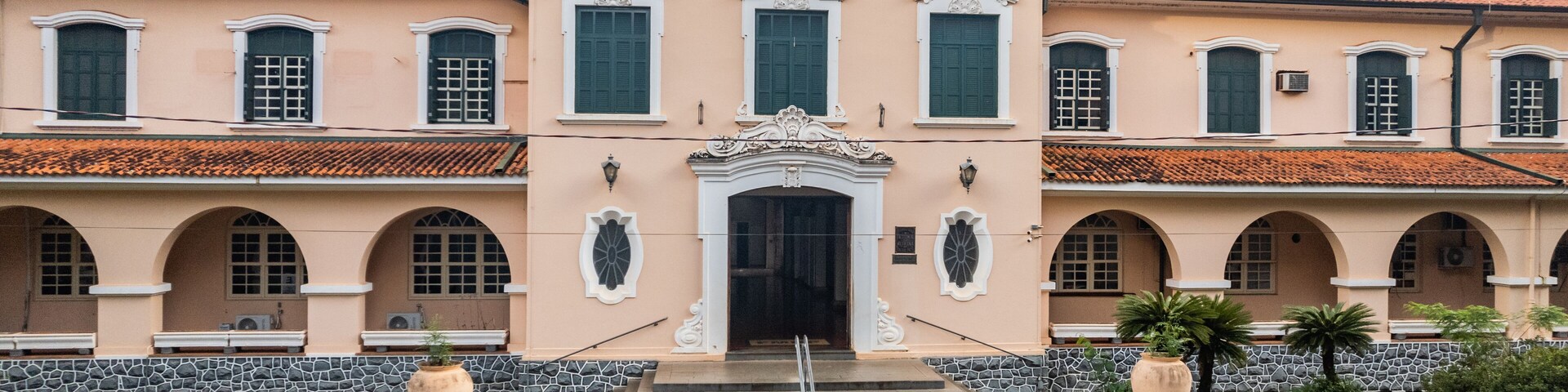 Ribeirão Preto, São Paulo/Brazil - Circa February 2023: Aerial view of Sao Paulo University in Ribeirao Preto. Medicine
