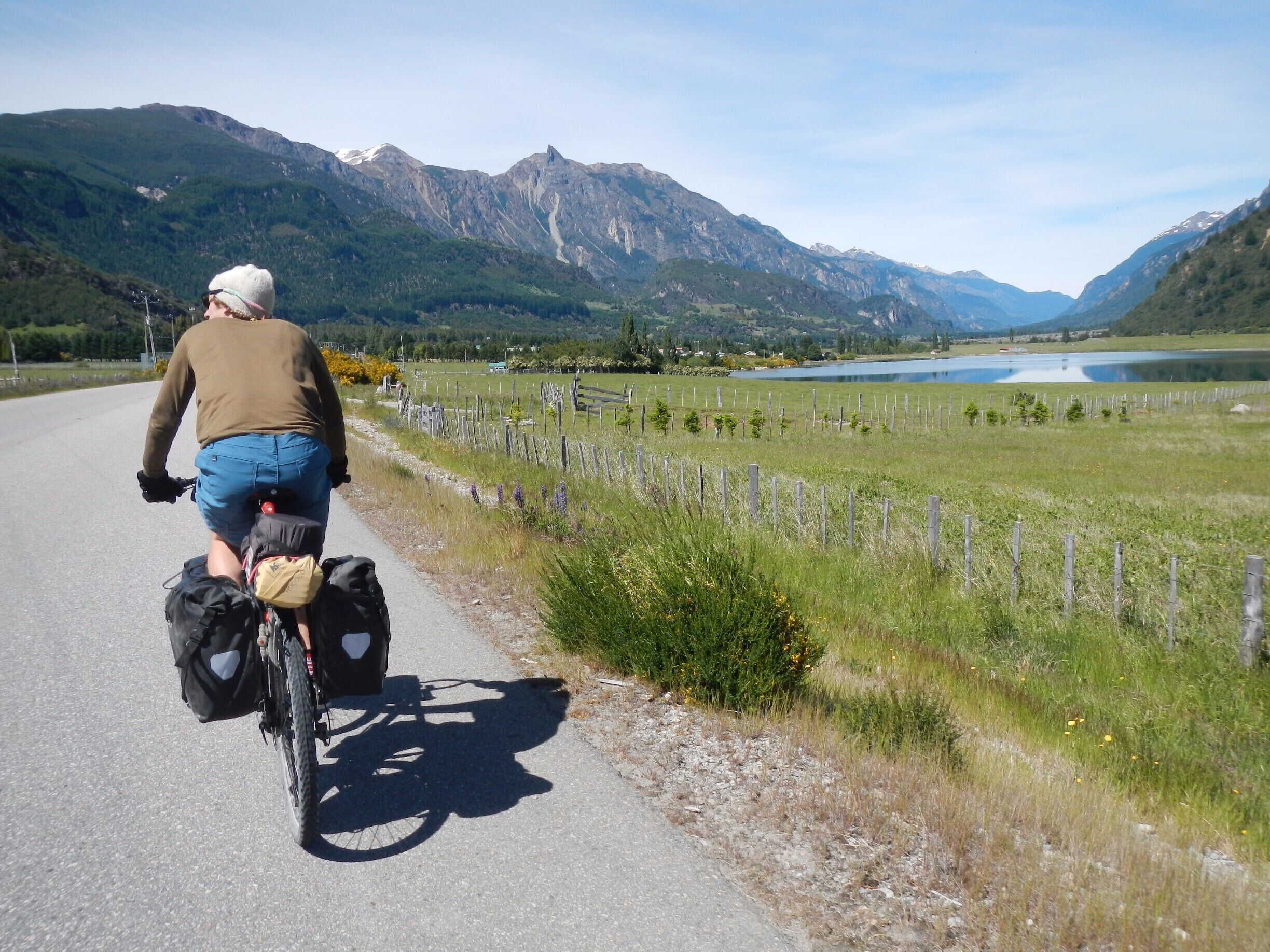 bike touring in patagonia is breath-taking. Views and mountains for days!
#lifeatexpedia