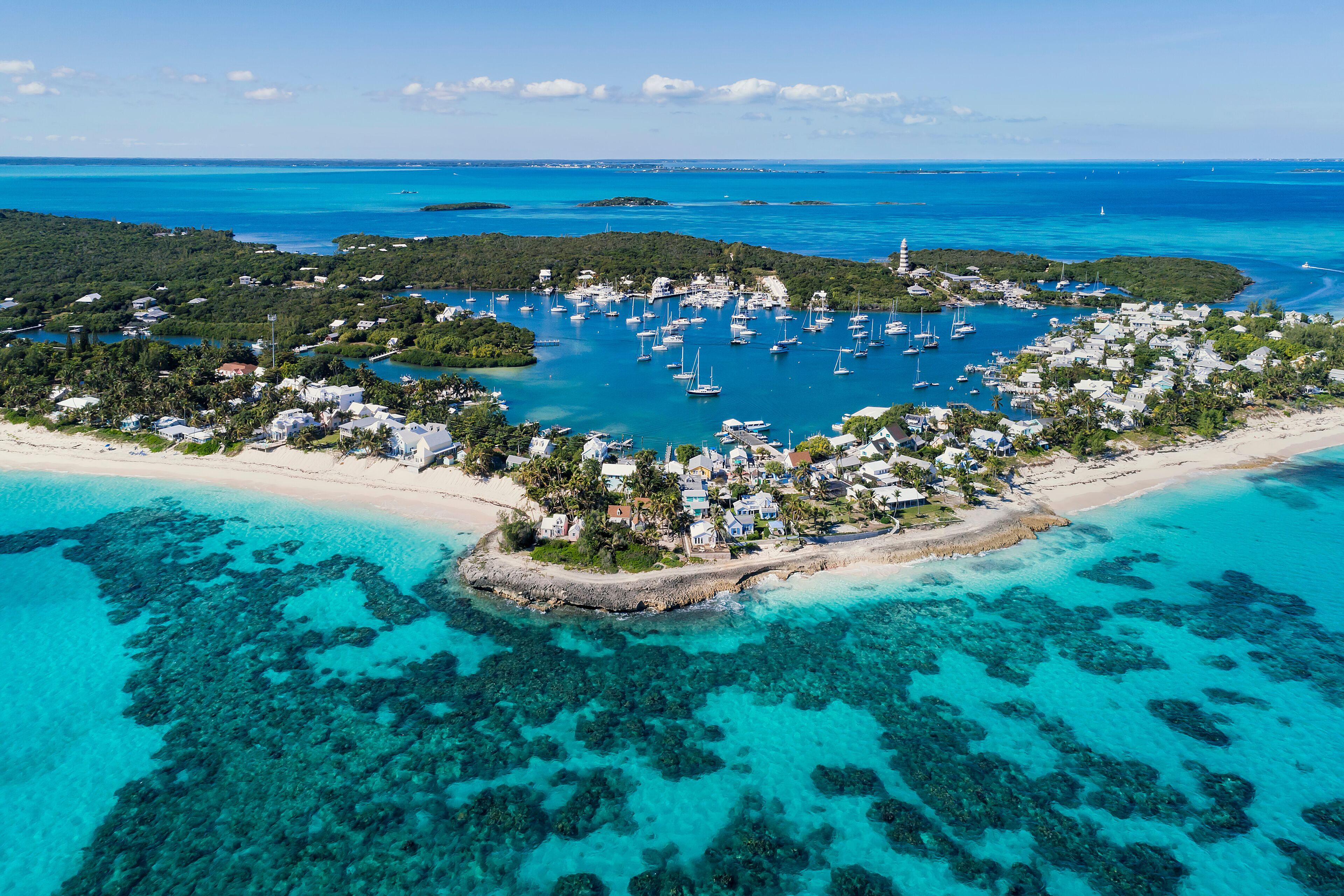 Hope Town, Beach and Lighthouse, Abaco