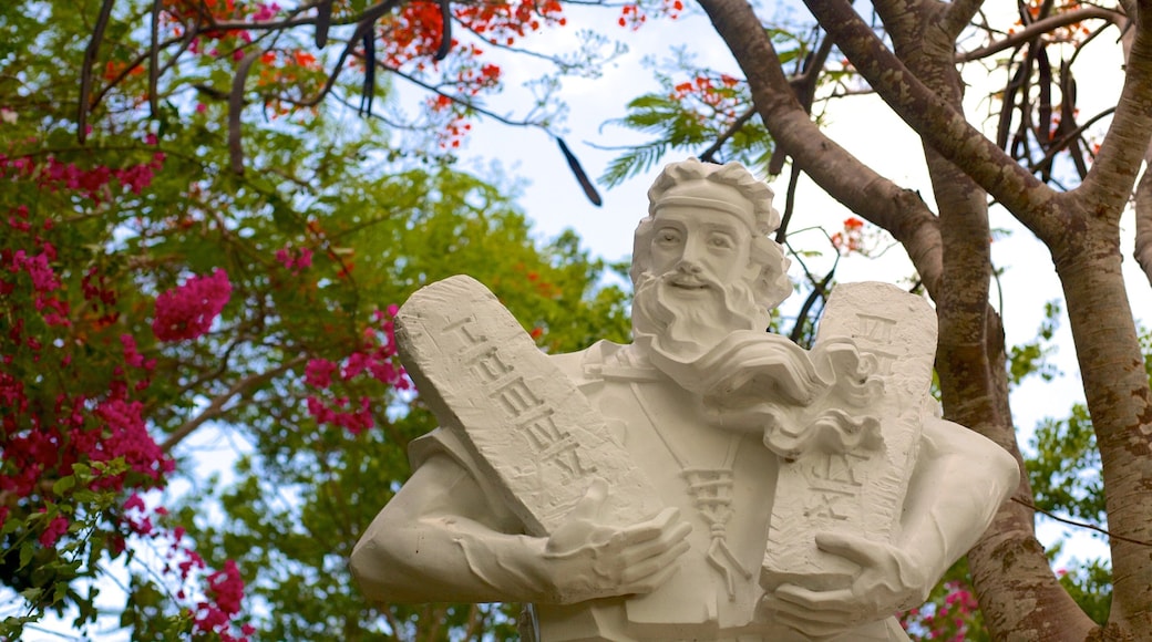 Tuong Dai Chua Kito Vua which includes city views, a statue or sculpture and art