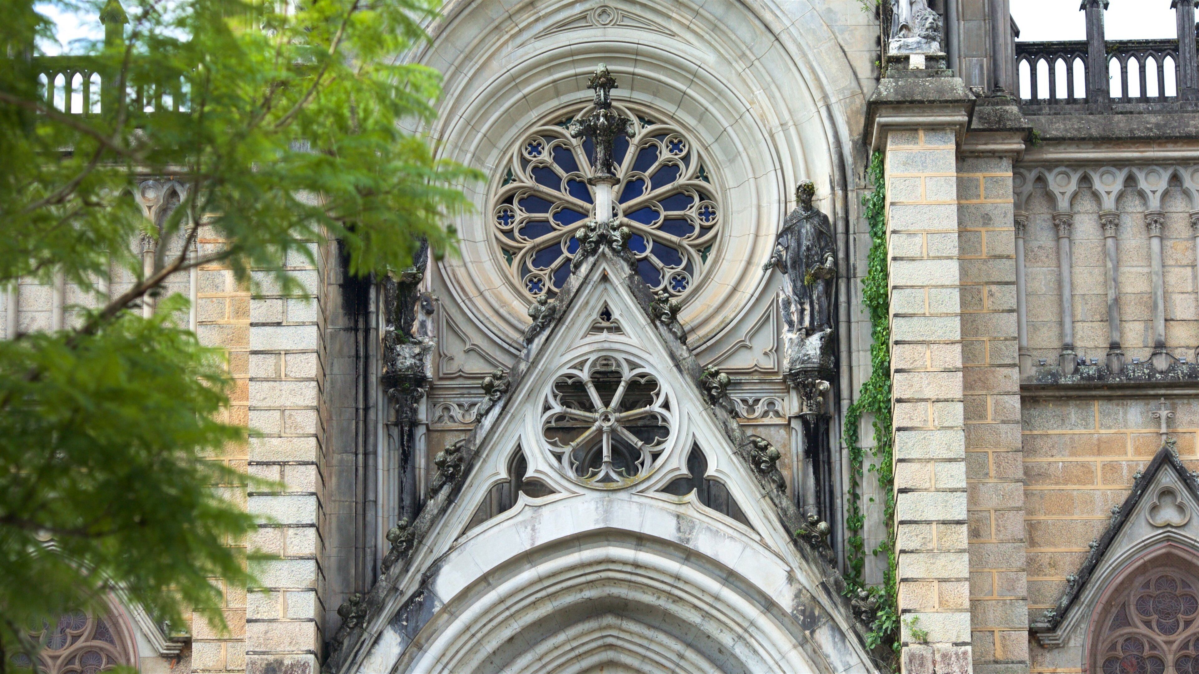 Cathedral of Saint Peter of Alcantara which includes heritage elements and a church or cathedral