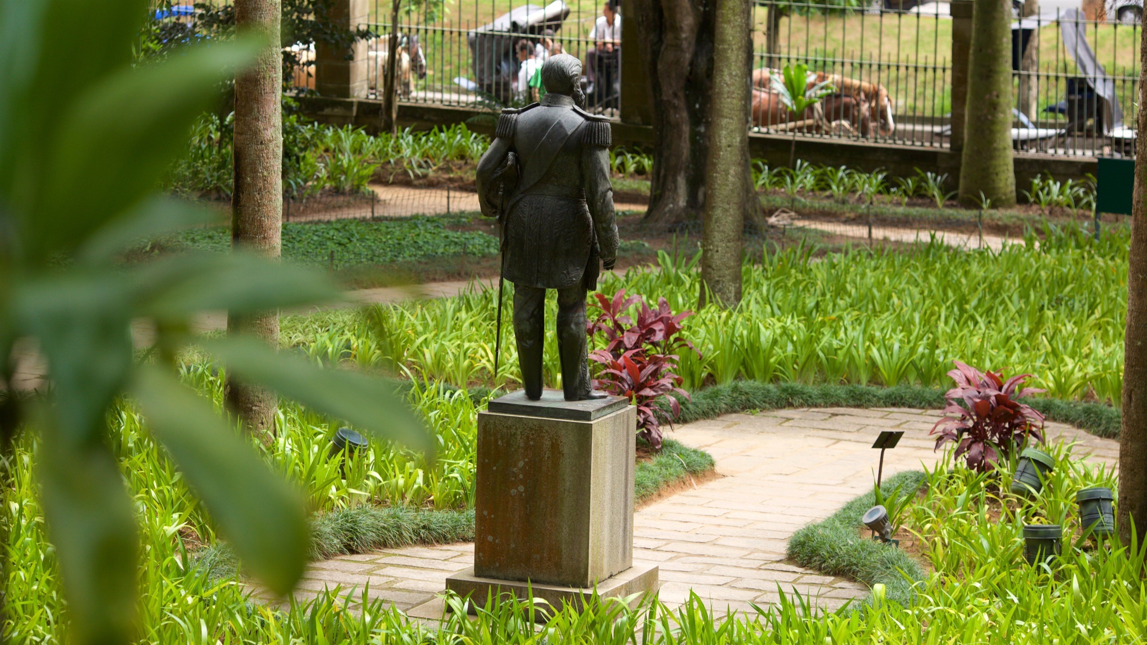 Imperial Museum inclusief een park