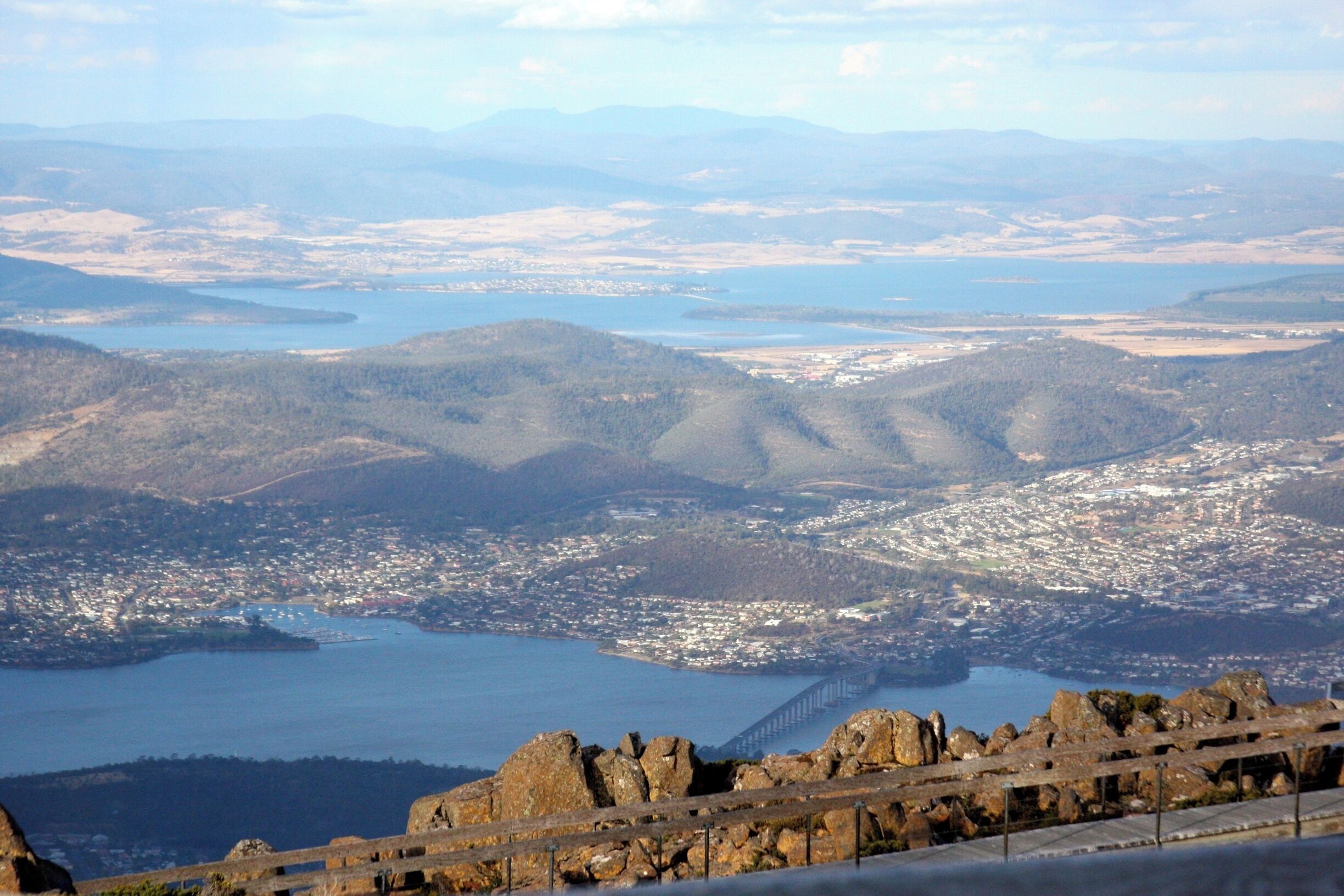 One of my favourite places in the world...and nope, I don't live there (yet!).  On a road-trip around  SE Tasmania, we made our way up to Mount Wellington.  In the hour we were there, we had sun, clouds, sleet and rain -  it was awesome.  #roadtrip #Tasmania