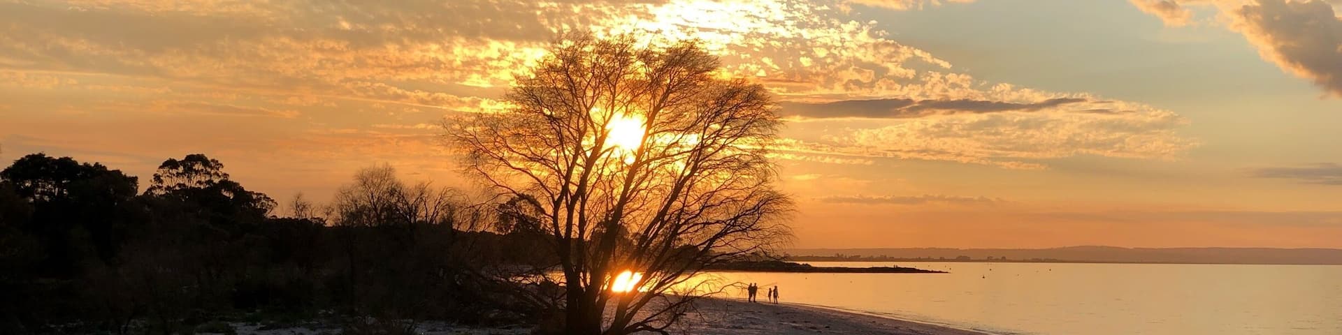 Nice sunset photo taken at the beach.
