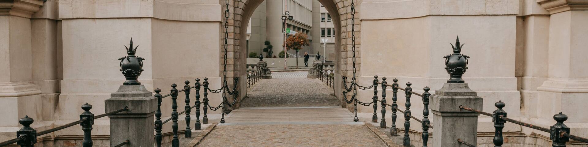 Porte de Paris featuring heritage elements