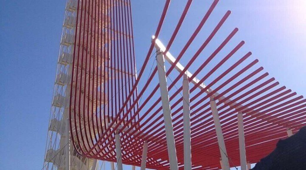 Love this tower at the track. Fantastic views from up top, especially during the F1 USGP #patterns #austin #texas