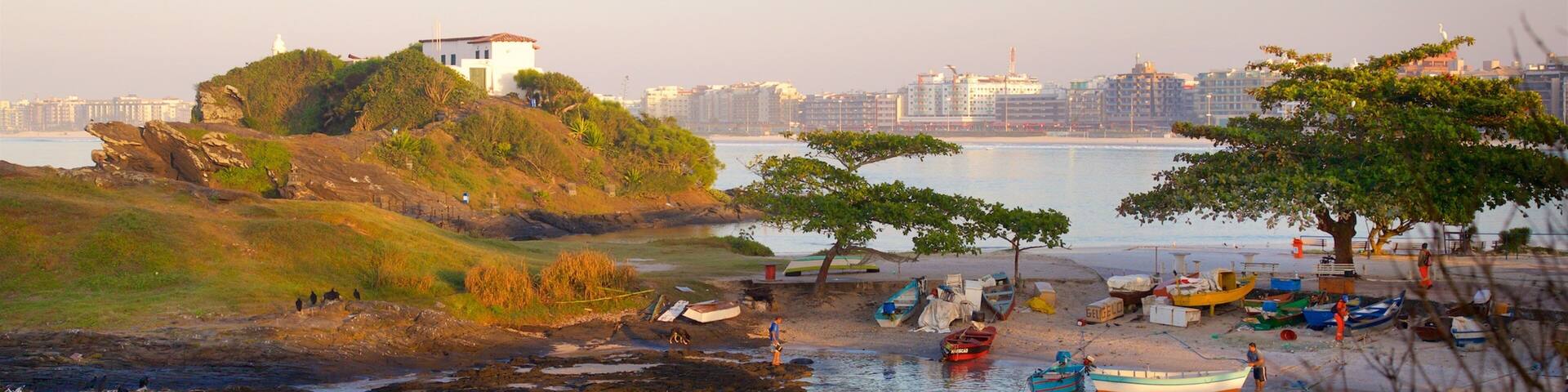 Sao Mateus Fort which includes general coastal views, a sunset and a coastal town