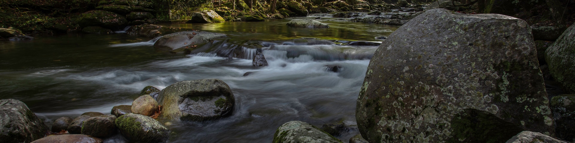 Bridge over Big Creek in the Great Smoky Mountains National Park
