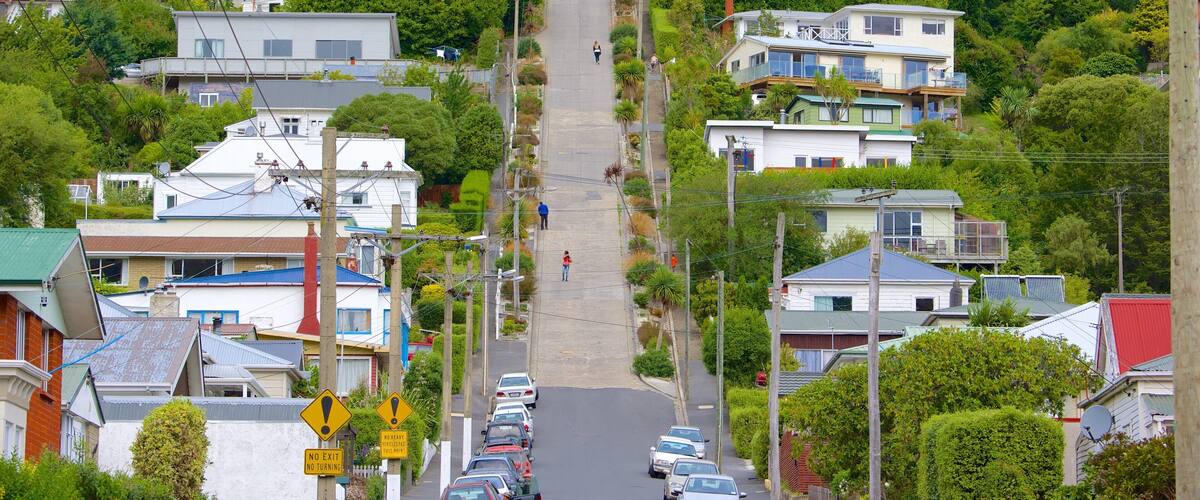 Baldwin Street showing street scenes