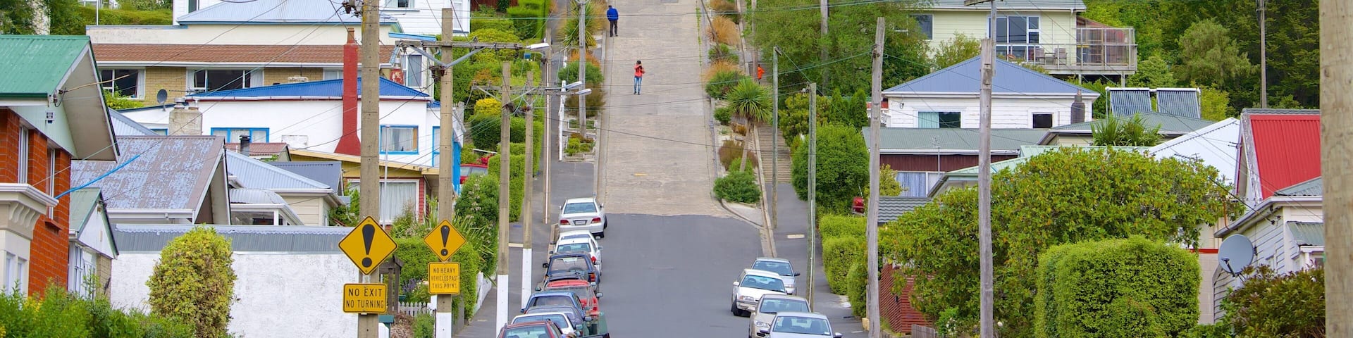 Baldwin Street showing street scenes