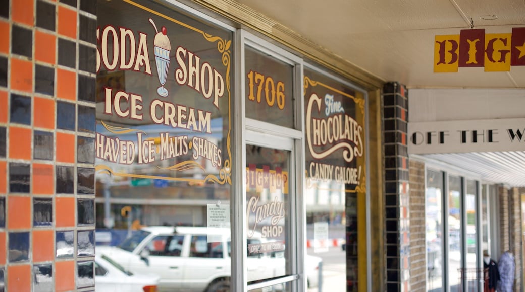 ย่าน South Congress เนื้อเรื่องที่ ป้าย