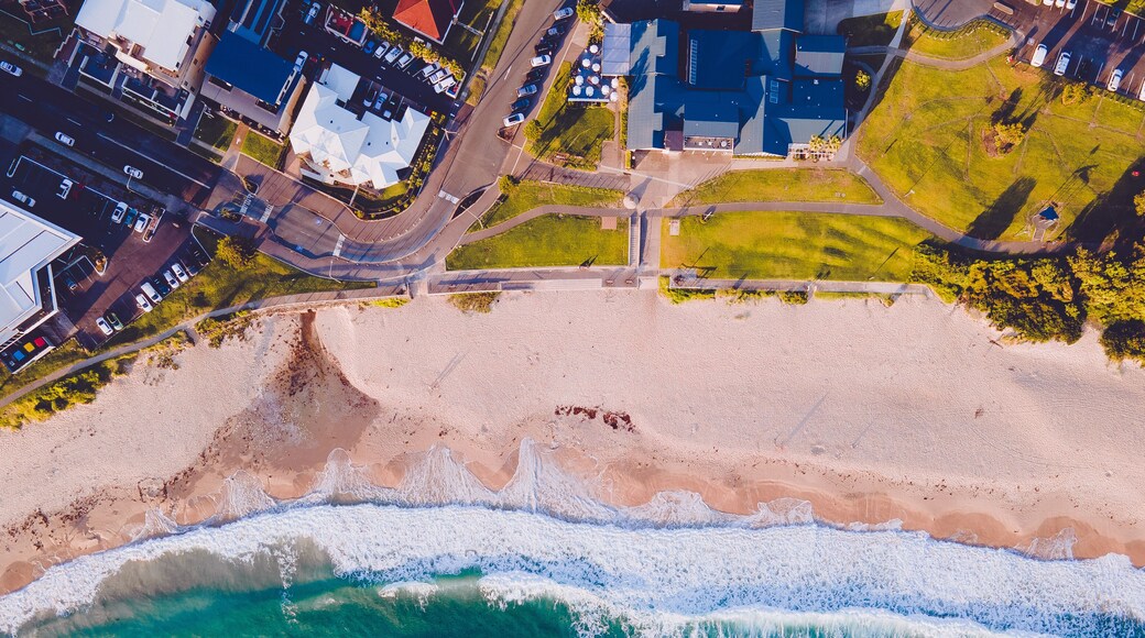 Aerial view of Mollymook Beach, Shoalhaven, NSW, Australia