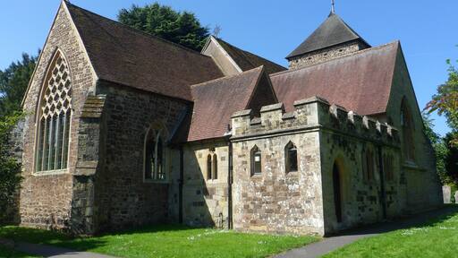 St Nicolas' Church, Church Lane, Cranleigh, Borough of Waverley, Surrey, England.