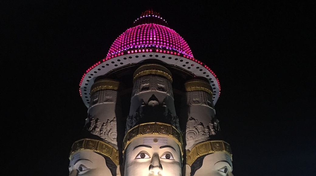 This is a beautiful temple situated in Kengeri , Bengaluru ๐ one of the best visit temples in Bengaluru